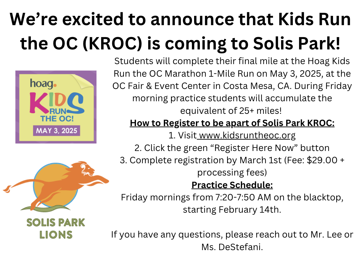 Kids Run the OC (KROC)